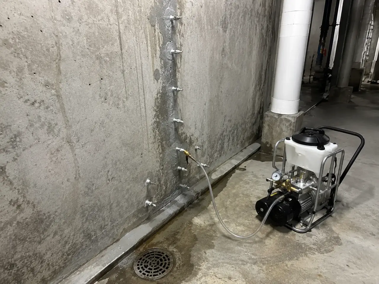 How we deliver foundation crack injection by Harrowgate Group