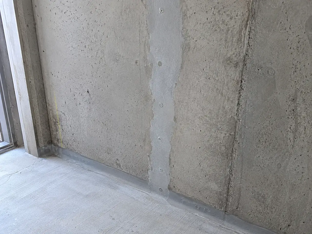Foundation Crack Injection being built and completed on site by Harrowgate Group