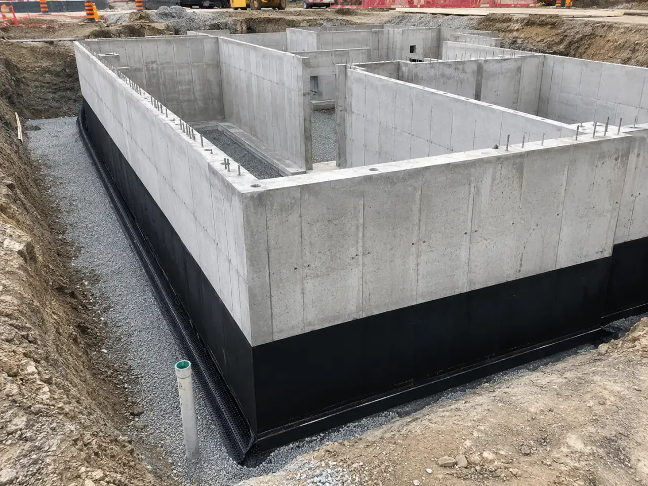 How we form and pour foundation walls by Harrowgate Group