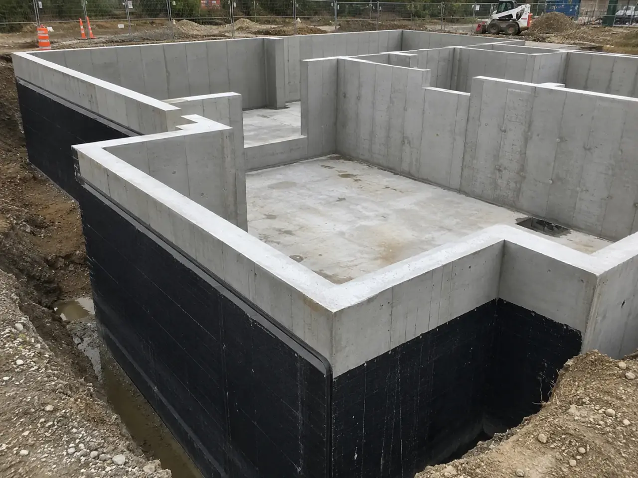 Foundation Walls in Whitby