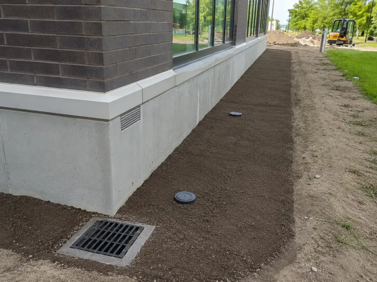 French Drain Installation in Ajax