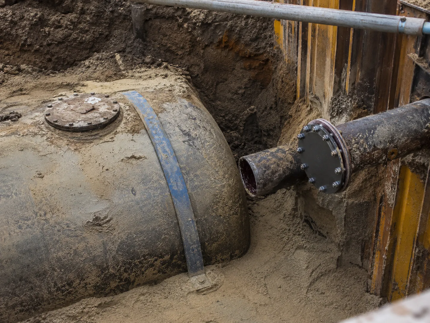Fuel Line Removal and Abandonment in Aurora being built and completed on site by Harrowgate Group