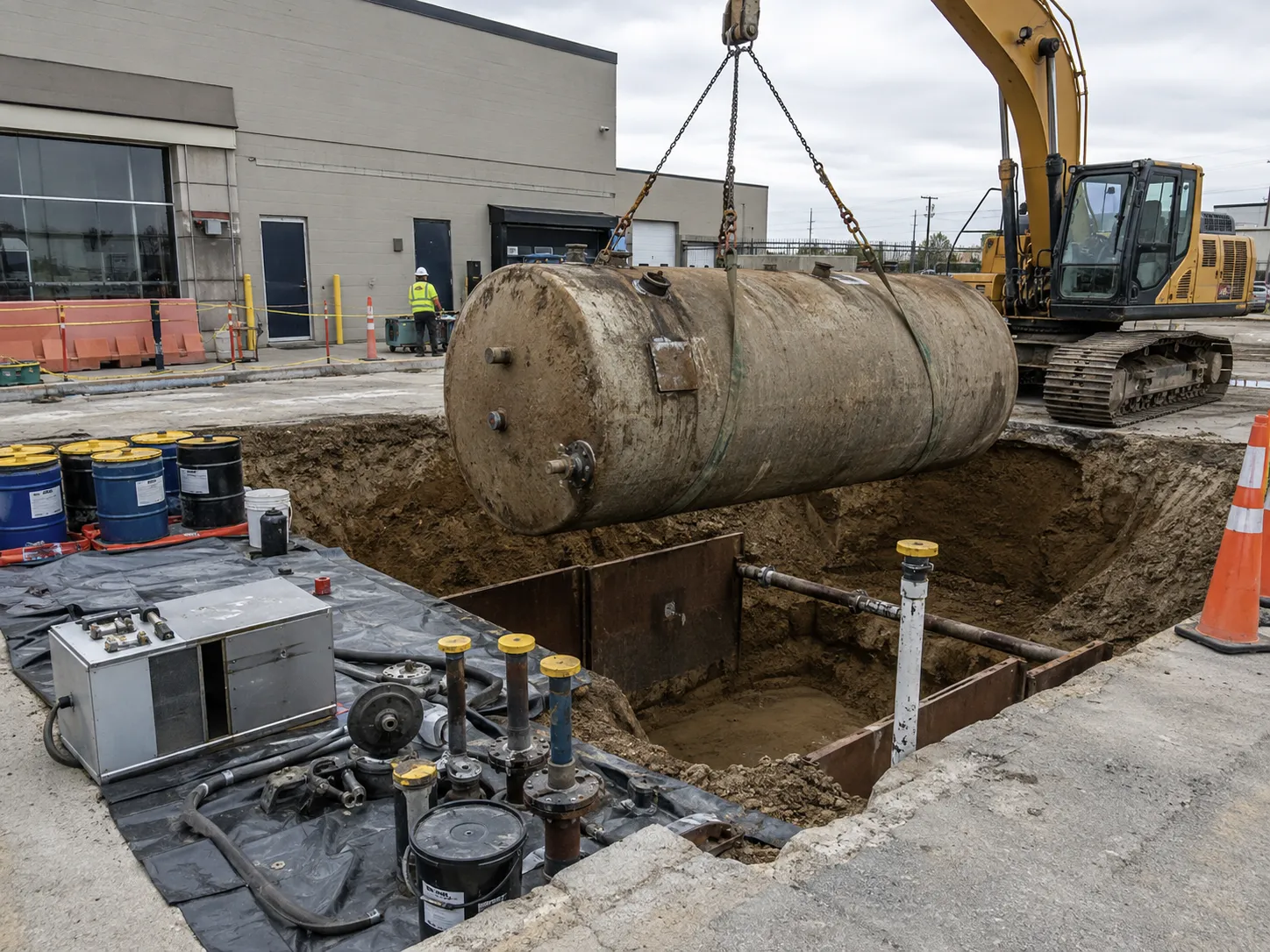 Fuel System Decommissioning across Newmarket property by Harrowgate Group