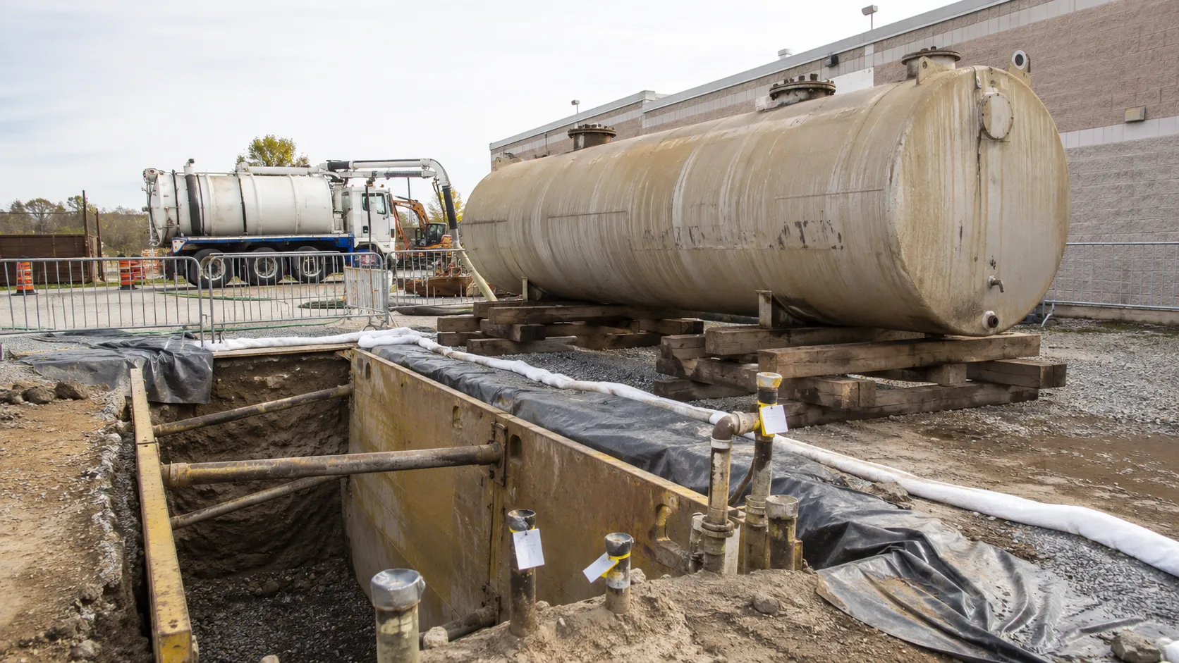 Fuel System Decommissioning in Newmarket, Ontario, completed by Harrowgate Group