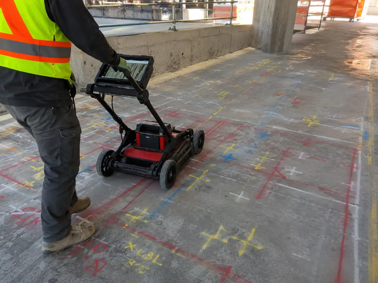How we complete gpr concrete scanning by Harrowgate Group