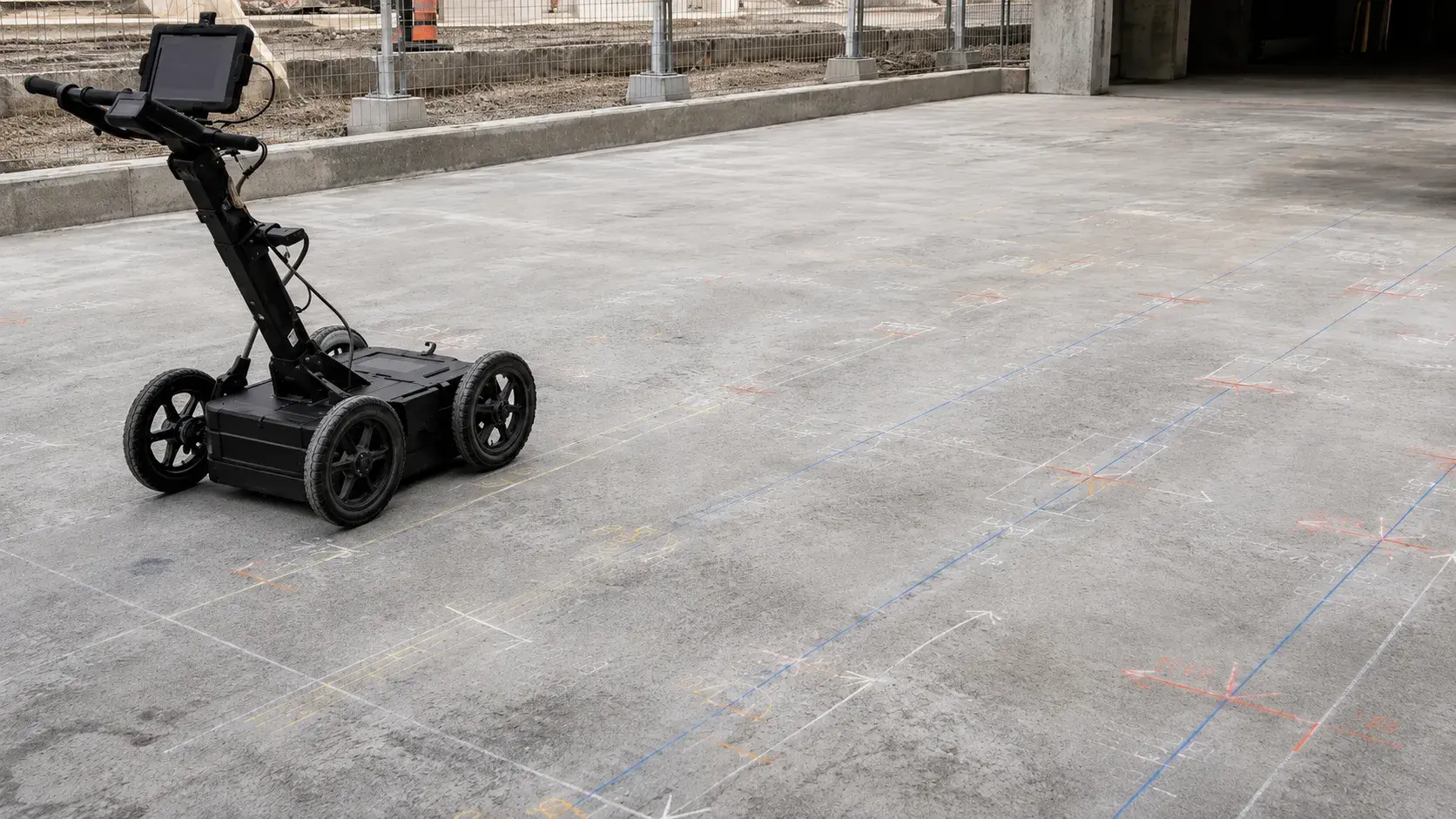 GPR Concrete Scanning, completed by Harrowgate Group