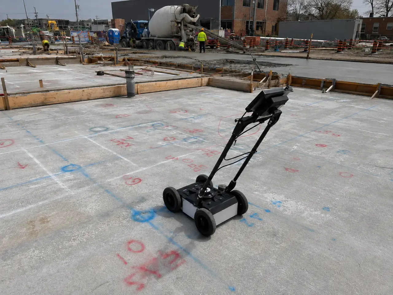 Which gpr concrete scanning method fits the condition? by Harrowgate Group
