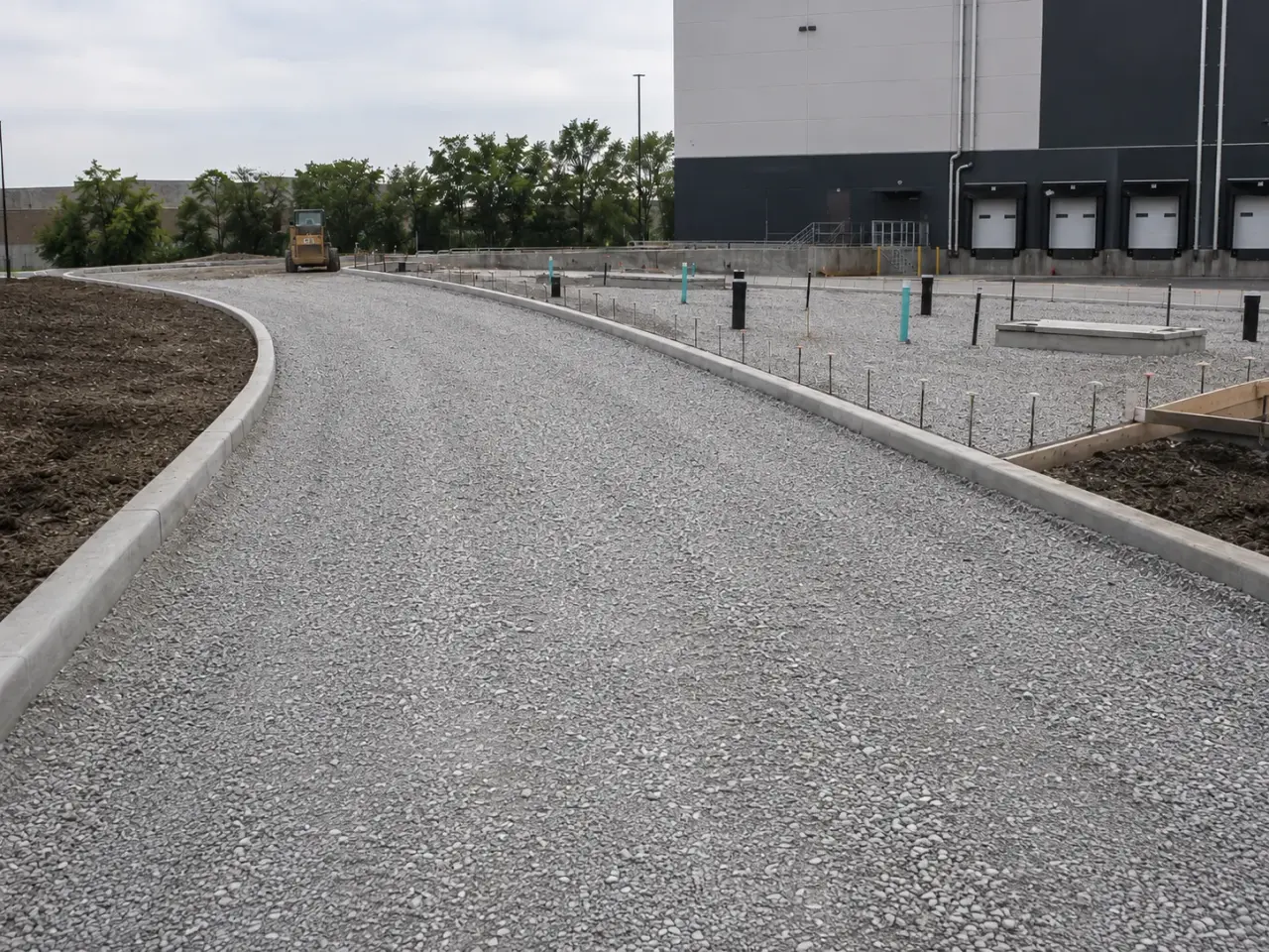 How we prepare subgrade and place granular base by Harrowgate Group