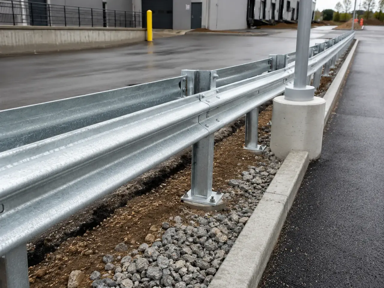 Guardrail and Guide Rail Installation in Markham being built and completed on site by Harrowgate Group