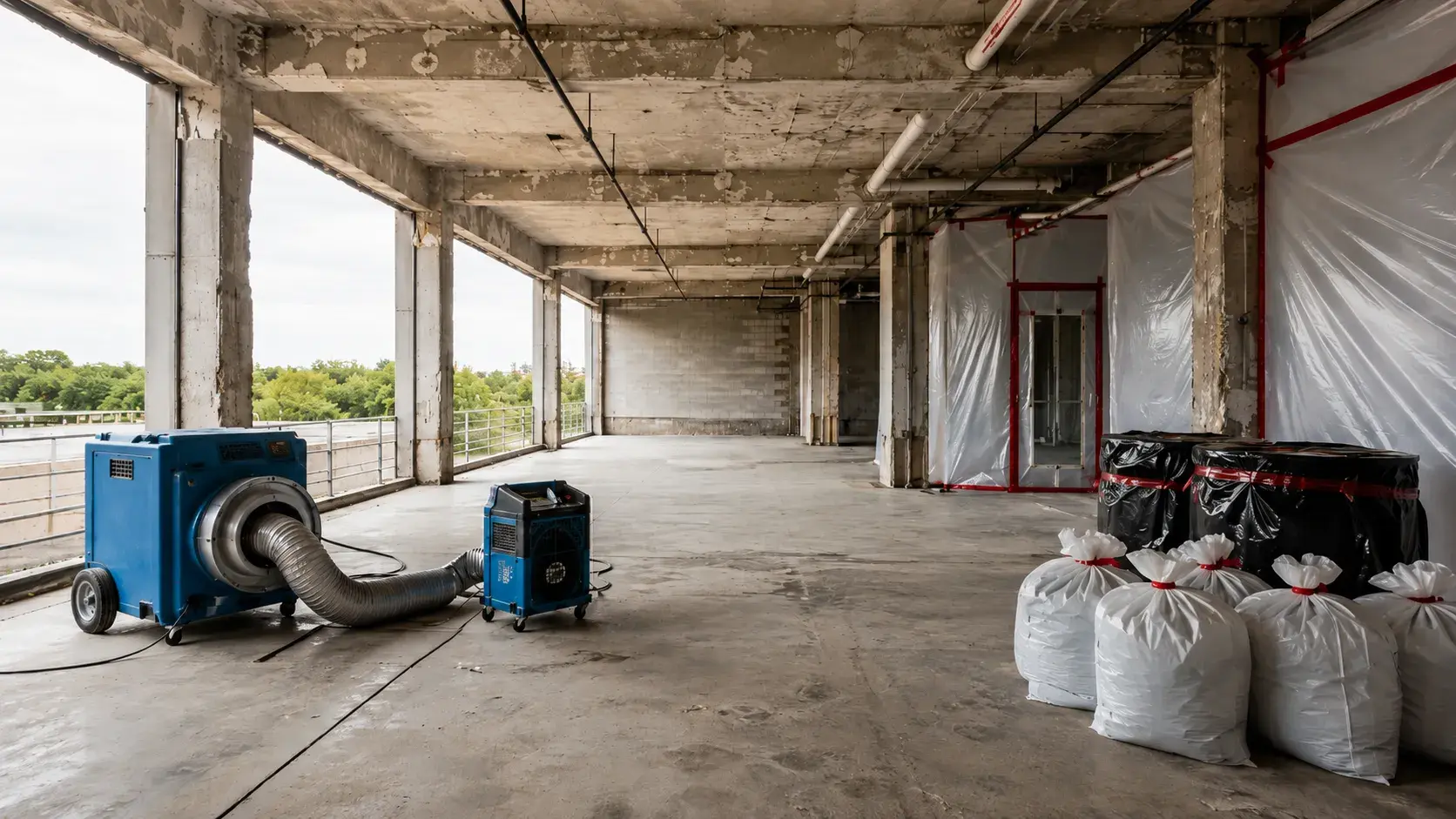 Hazardous Materials Abatement in Markham, Ontario, completed by Harrowgate Group