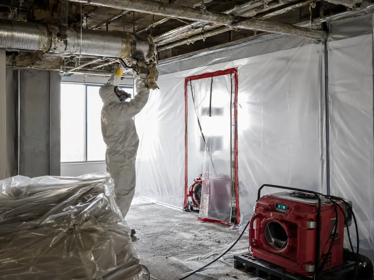 How we abate hazardous building materials by Harrowgate Group