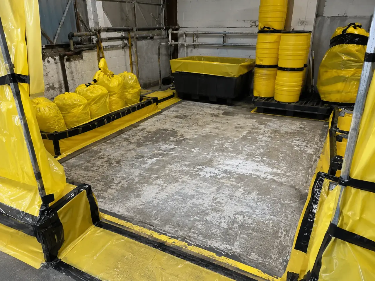 Hazardous Waste Removal in Markham being built and completed on site by Harrowgate Group