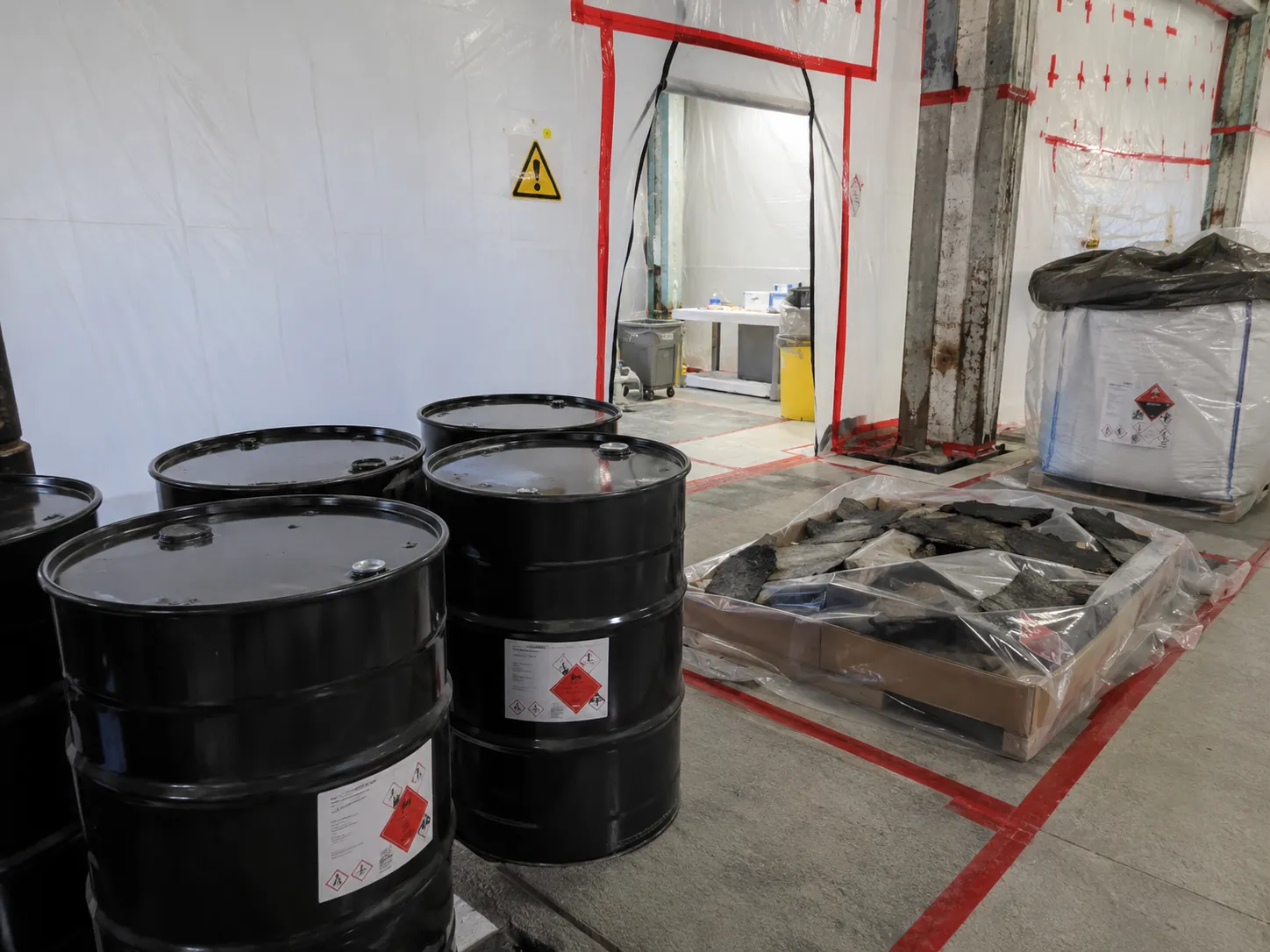 How we remove hazardous waste by Harrowgate Group
