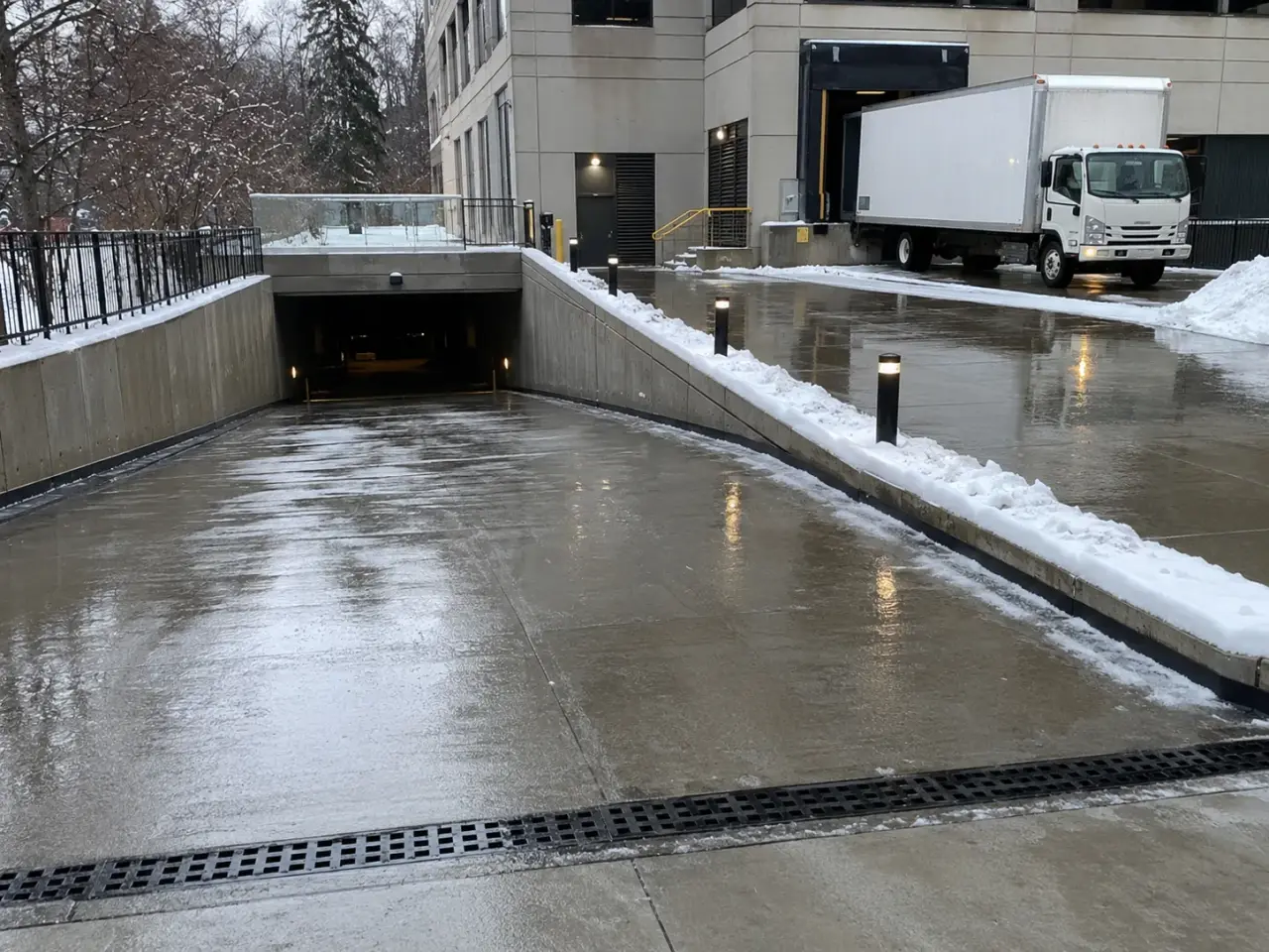 How we build heated ramps and snowmelt systems by Harrowgate Group