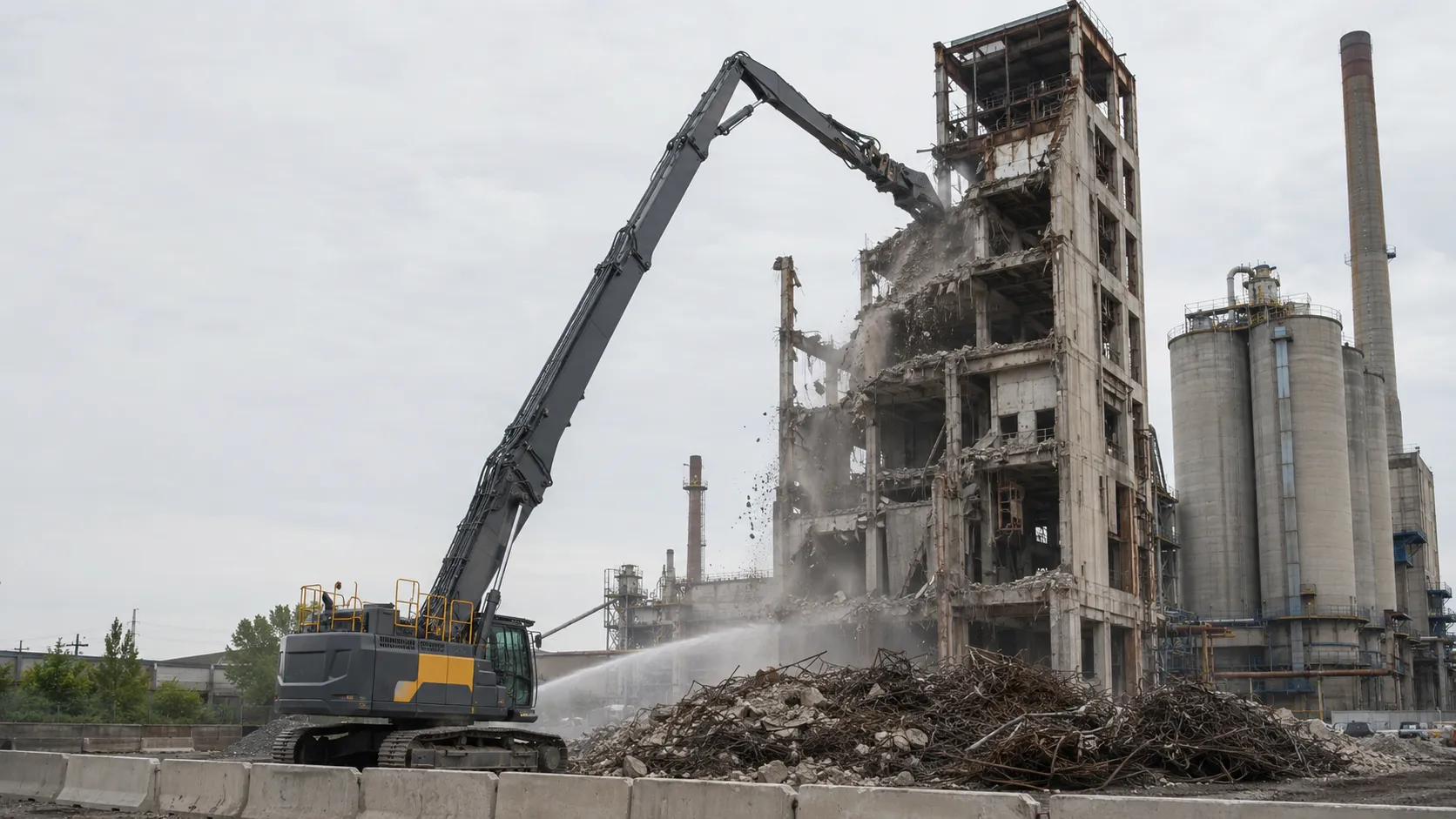 High Reach Demolition, completed by Harrowgate Group