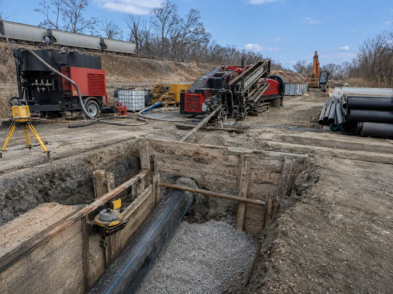 Which horizontal directional drilling method fits the condition? by Harrowgate Group