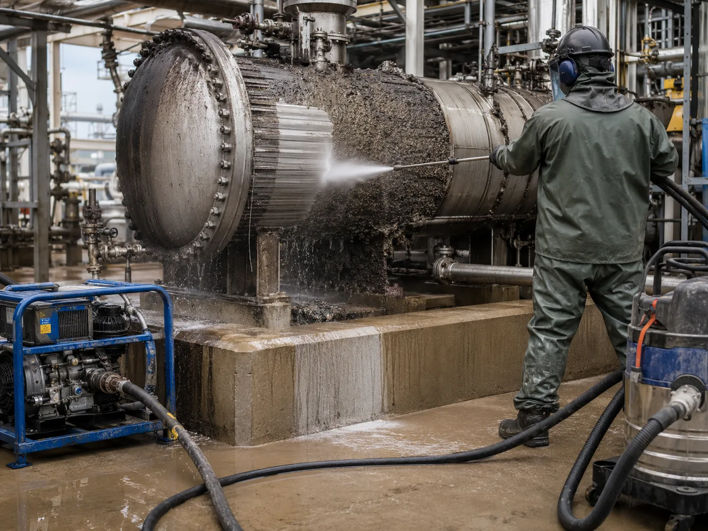 Completed Hydro Blasting and High-Pressure Water Cleaning installation by Harrowgate Group
