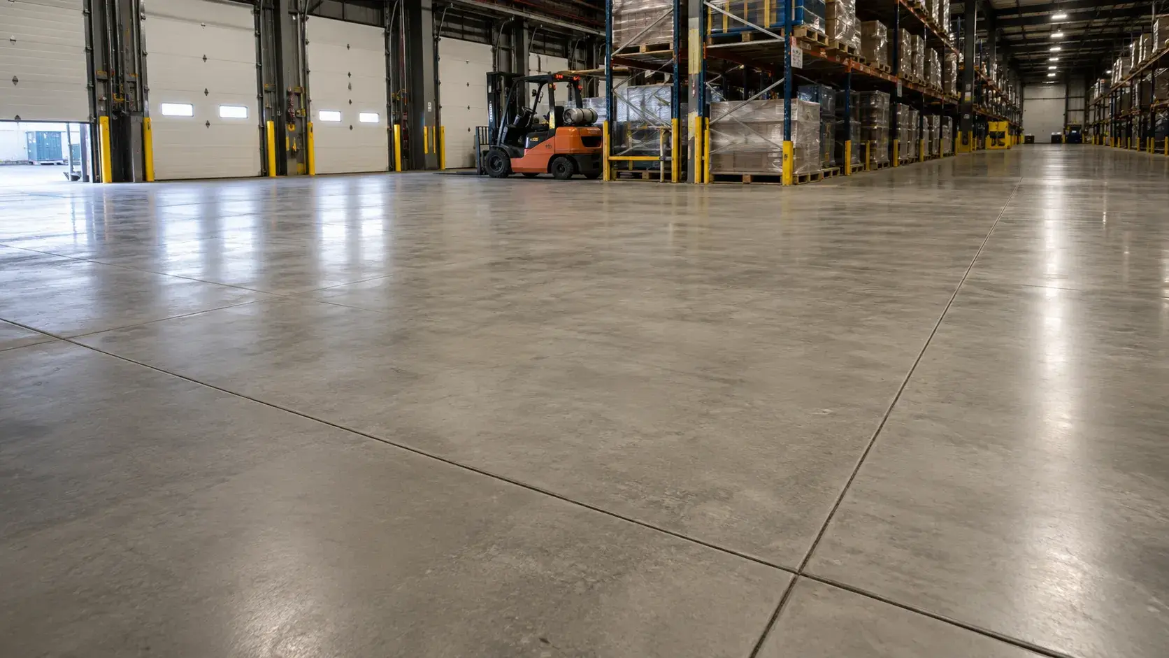 Industrial Concrete Floors, completed by Harrowgate Group