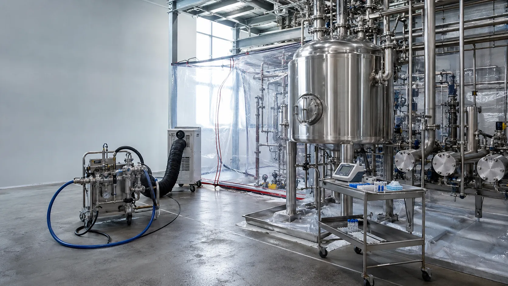 Industrial Decontamination, completed by Harrowgate Group