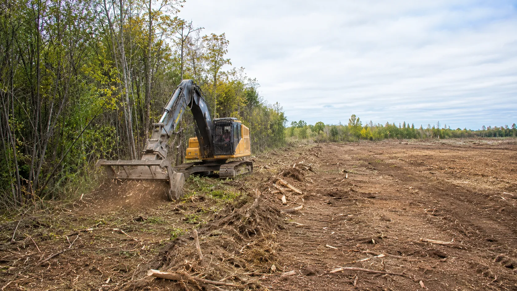 Land Clearing, completed by Harrowgate Group