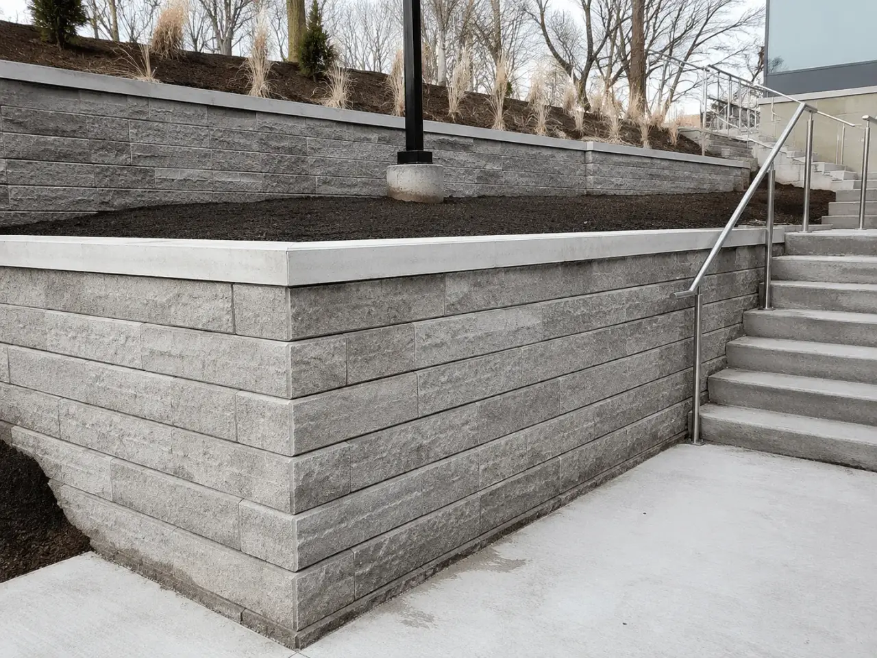 Landscape Retaining Walls in Pickering