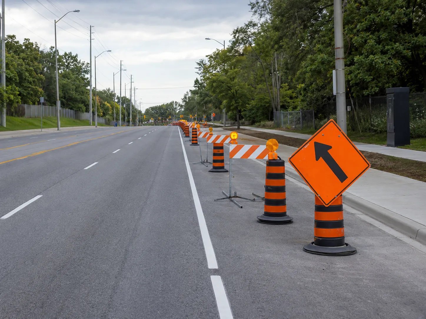 How we install and operate lane closures by Harrowgate Group