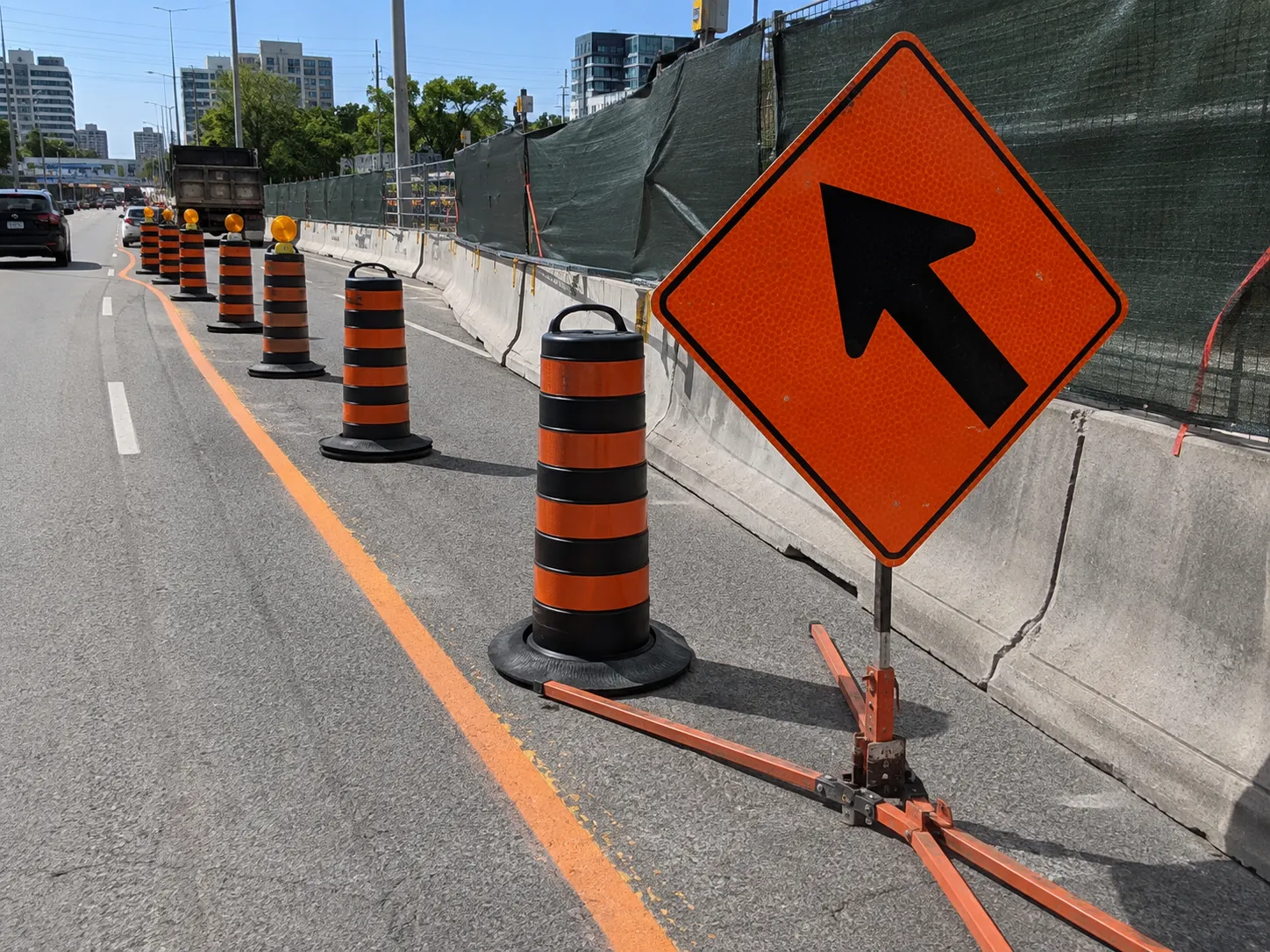 Lane Closures and Road Occupancy being built and completed on site by Harrowgate Group