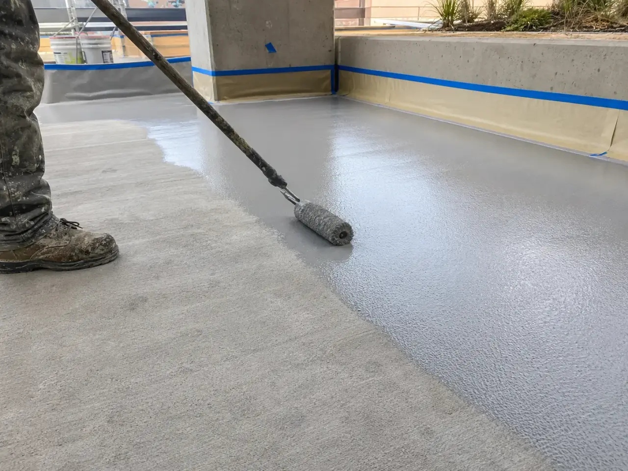 Which liquid membrane waterproofing method fits the condition? by Harrowgate Group