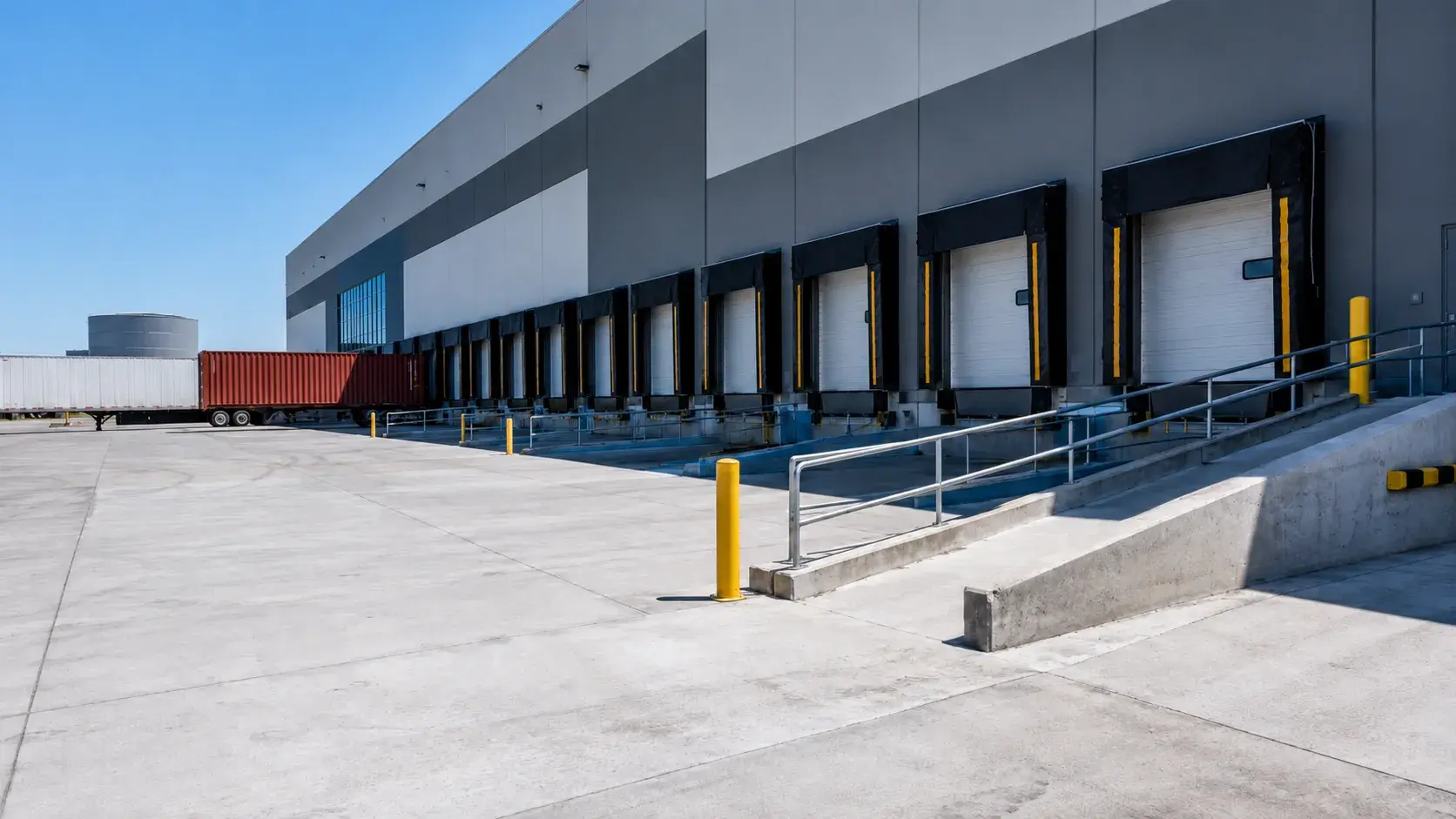 Loading Docks and Ramps, completed by Harrowgate Group