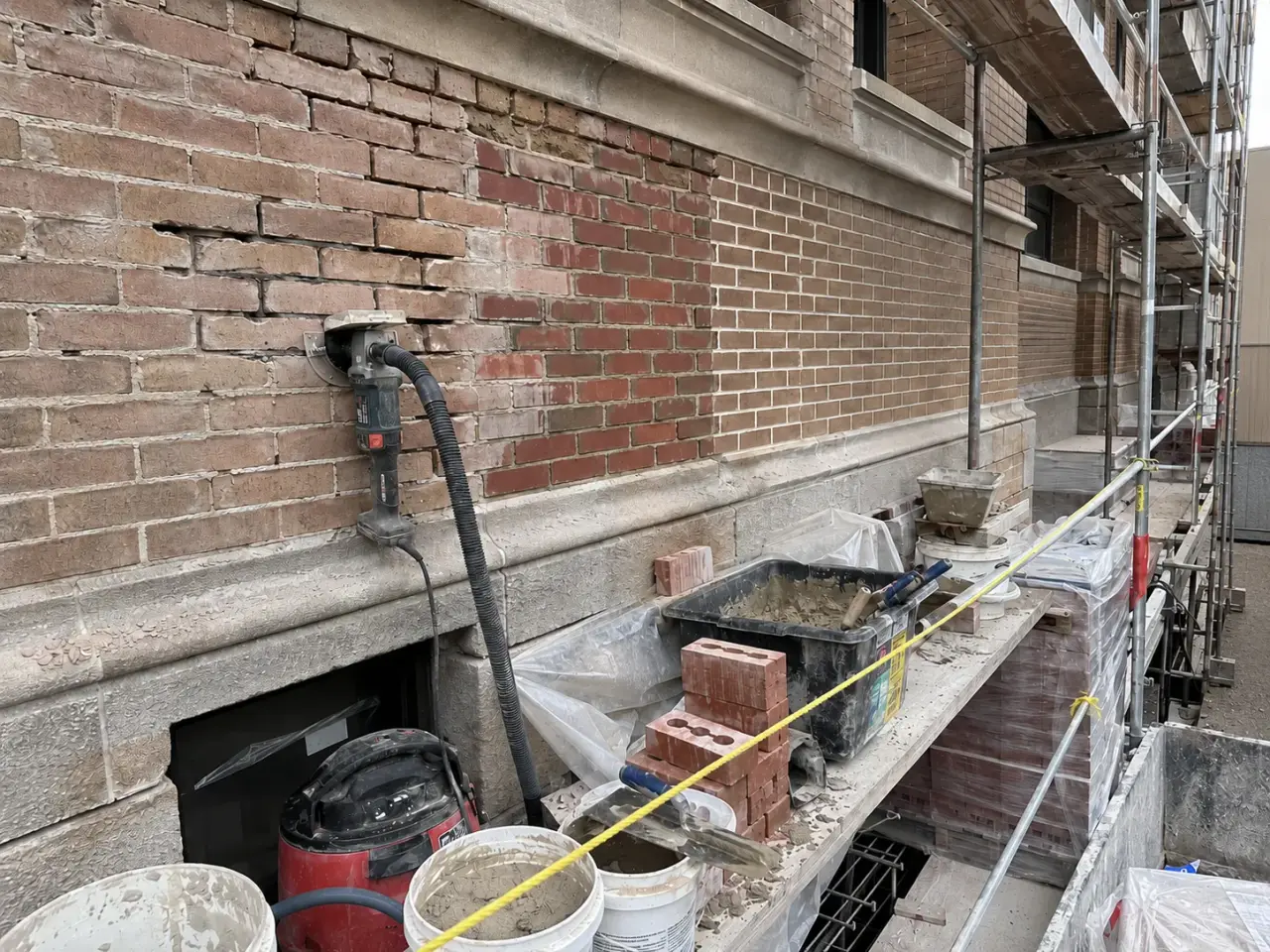 Which masonry and restoration masonry method fits the condition? by Harrowgate Group