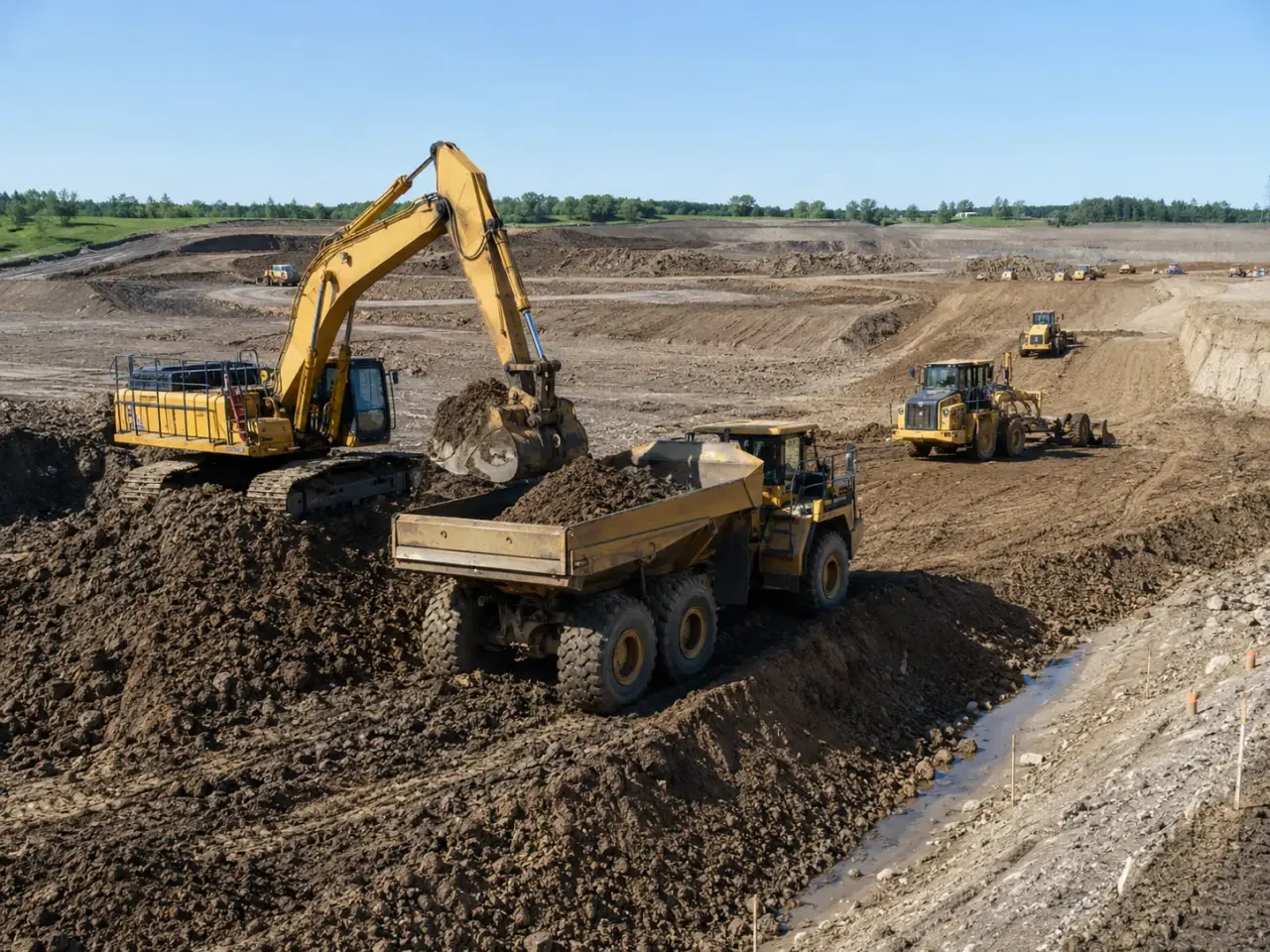 How we deliver mass excavation and bulk earthworks by Harrowgate Group