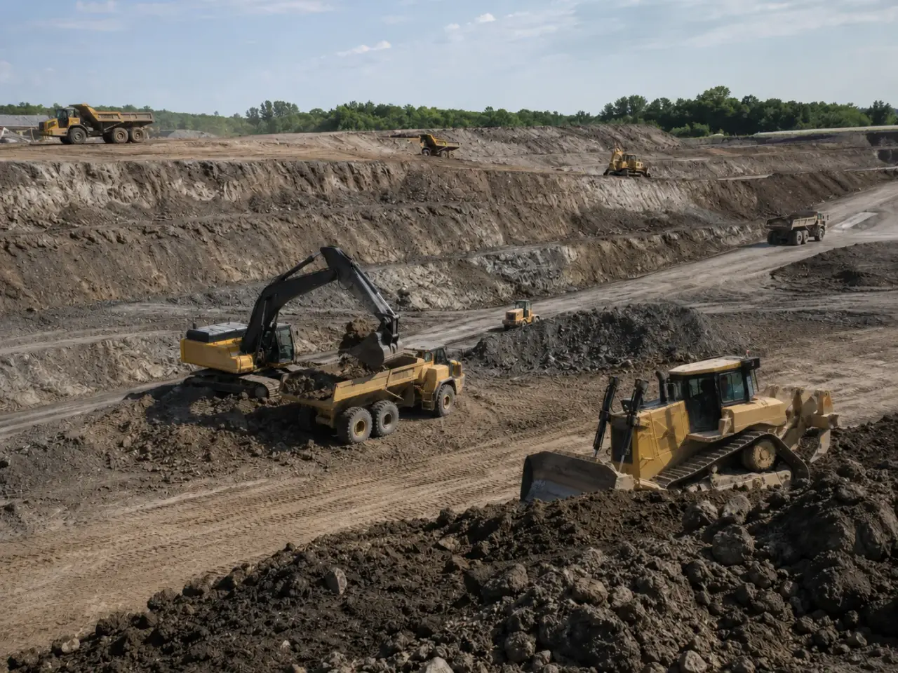 Which method fits mass excavation and bulk earthworks? by Harrowgate Group