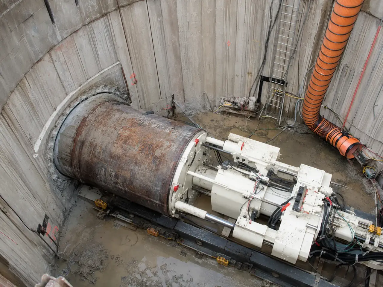 Completed Microtunnelling and Pipe Jacking installation in Newmarket by Harrowgate Group