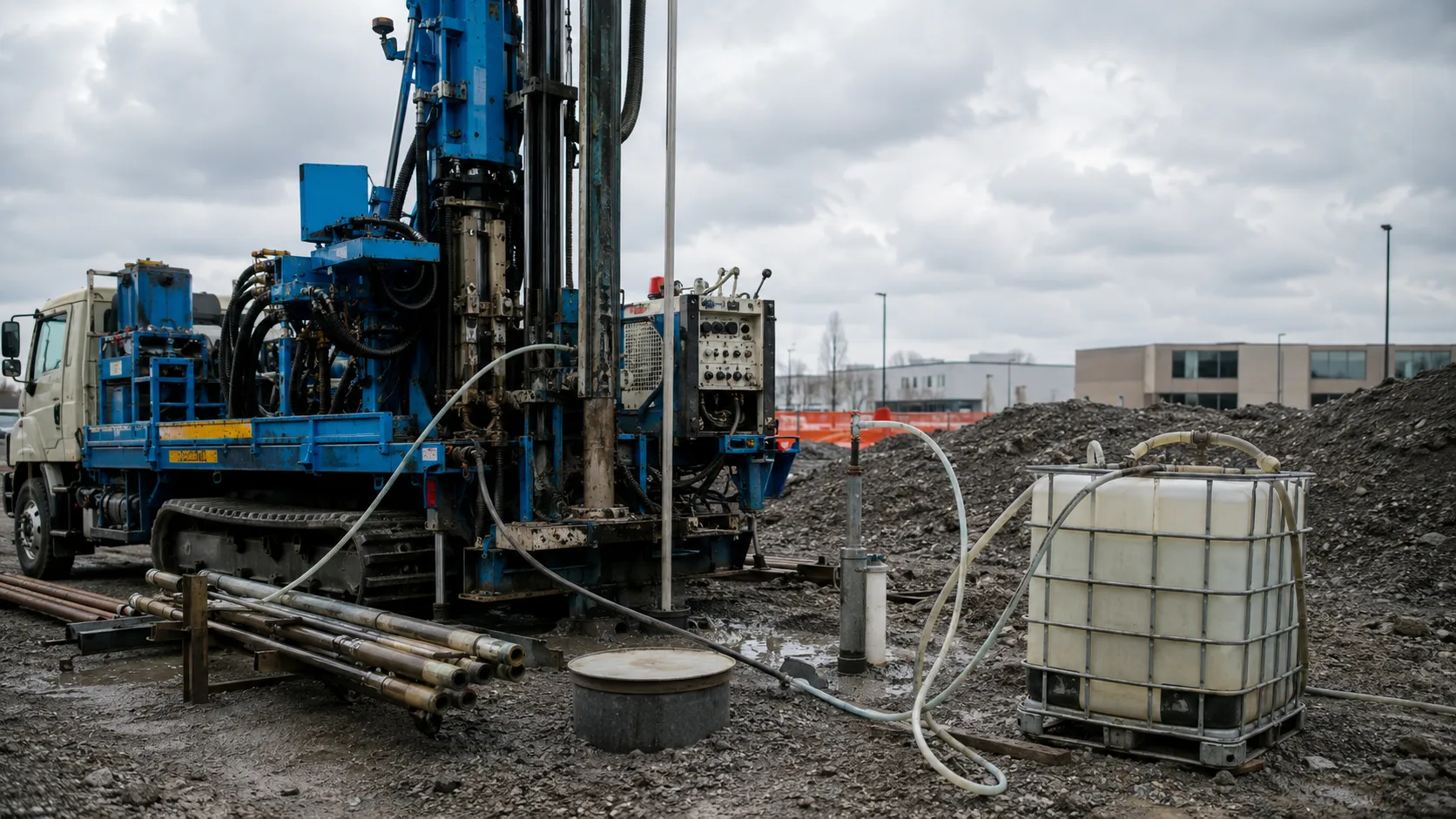 Monitoring Well Installation, completed by Harrowgate Group