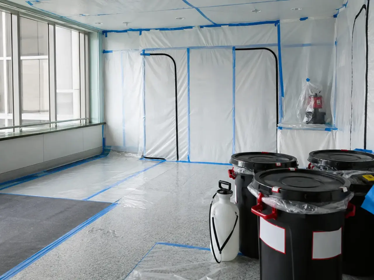 How we remediate mould-contaminated buildings by Harrowgate Group