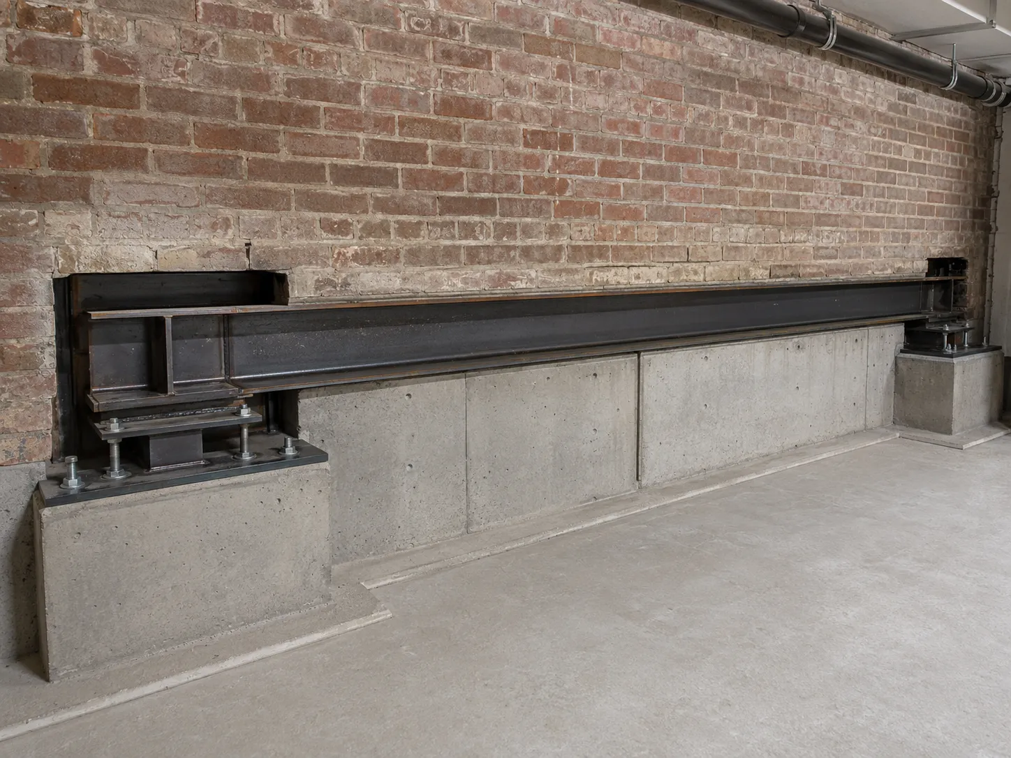 Where needle beam underpinning is needed in Aurora by Harrowgate Group