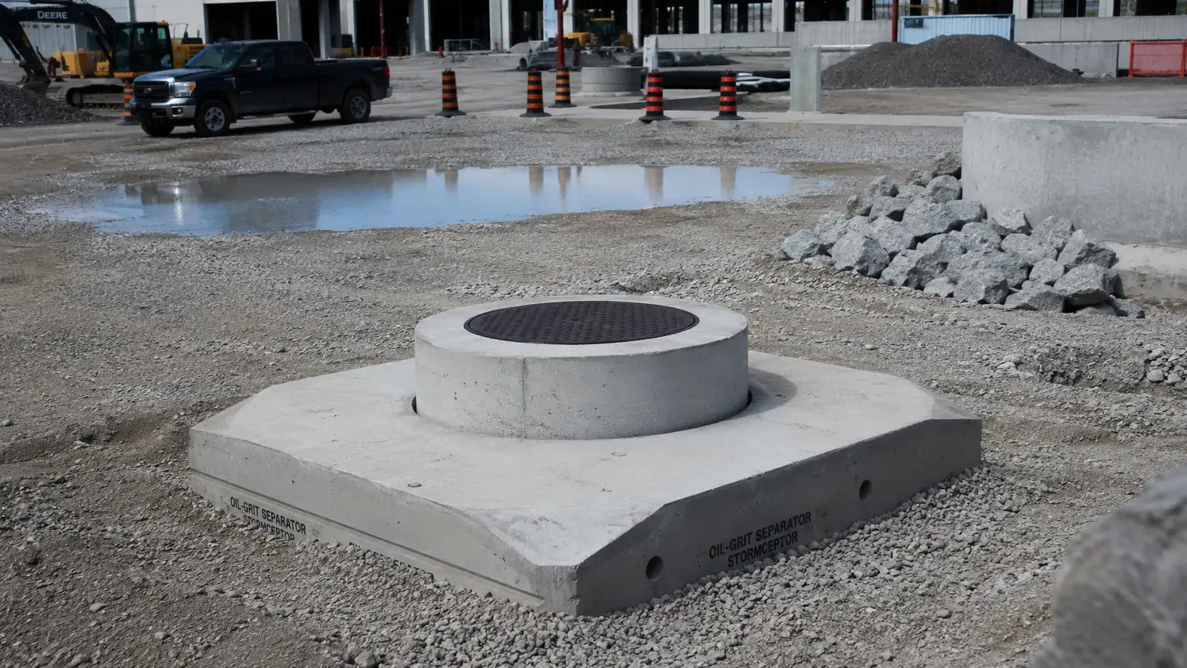 Oil-Grit Separators in Toronto, Ontario, completed by Harrowgate Group