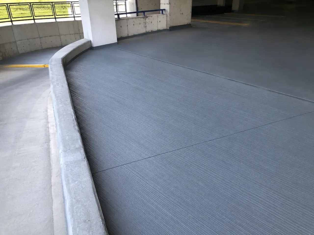Parkade and Condo Floor Coatings being built and completed on site by Harrowgate Group