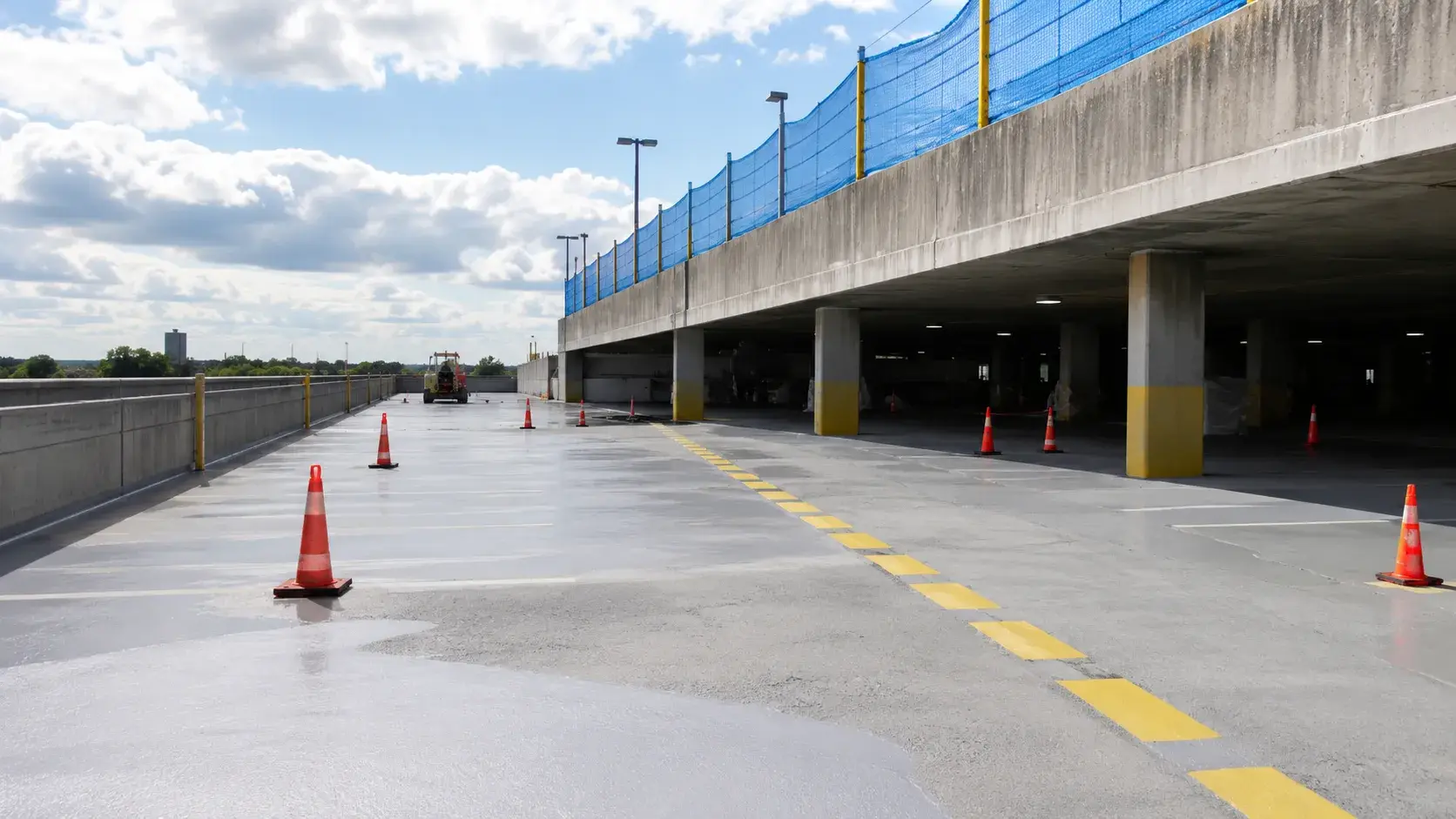 Parking Structure Repair, completed by Harrowgate Group