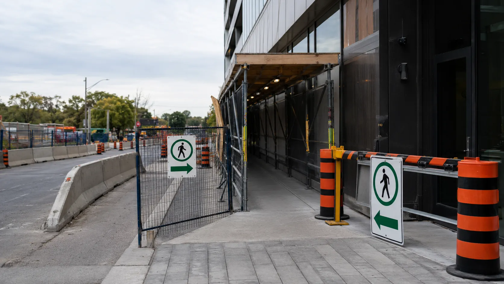 Pedestrian Protection and Walkway Management, completed by Harrowgate Group