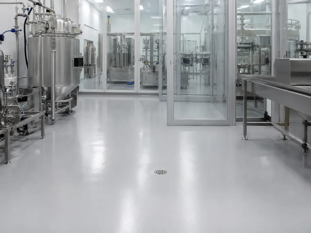 How we install hygienic floor and cove systems by Harrowgate Group