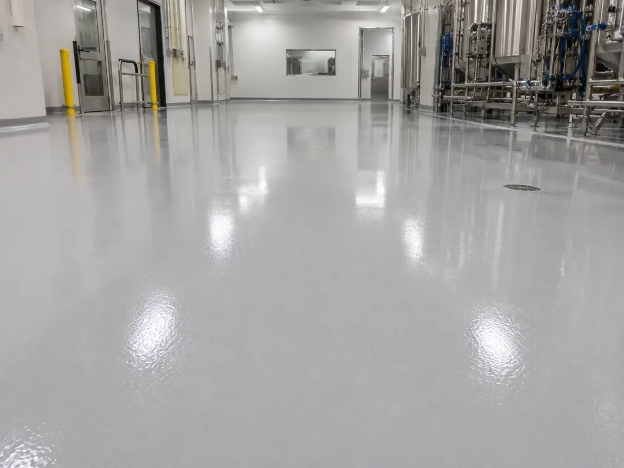 Which pharmaceutical and hygienic floor coatings method fits the work? by Harrowgate Group