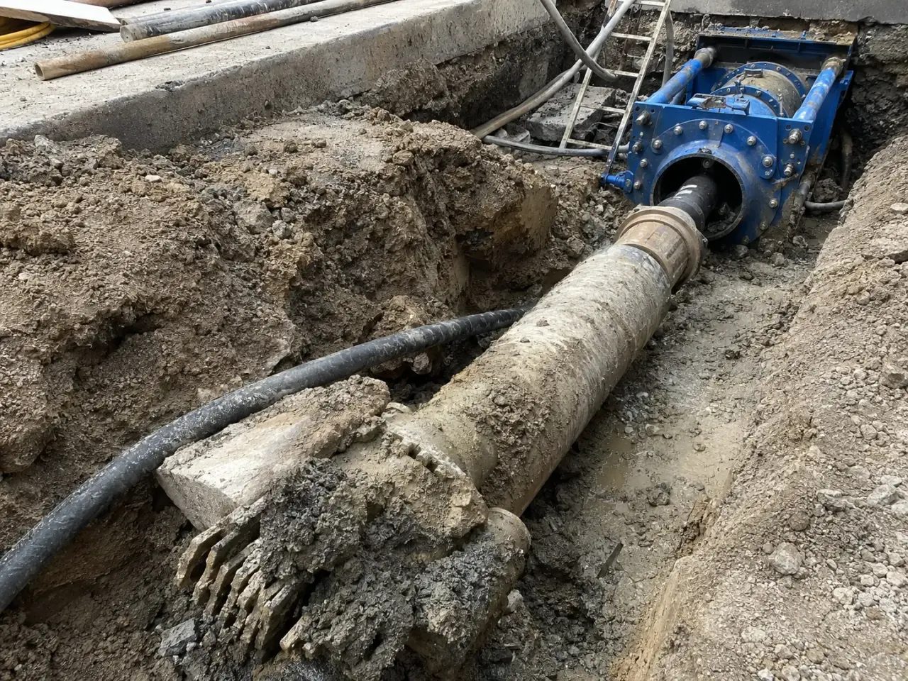 How we plan and execute a pipe burst by Harrowgate Group