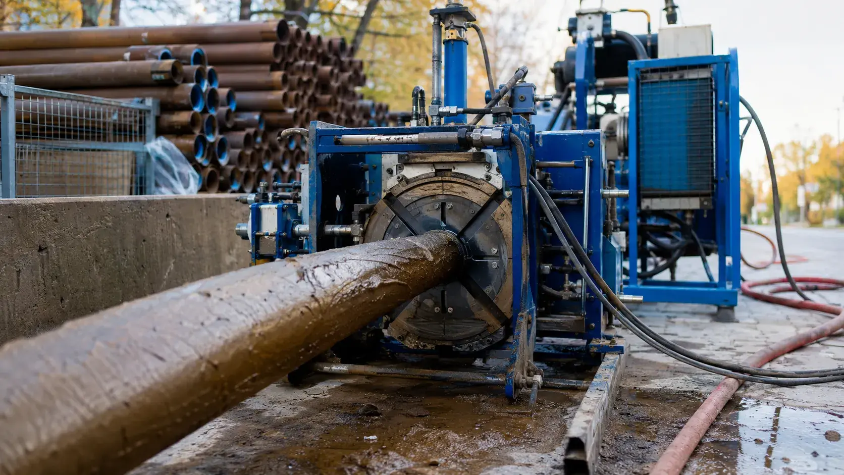 Pipe Bursting in Halton Hills, Ontario, completed by Harrowgate Group
