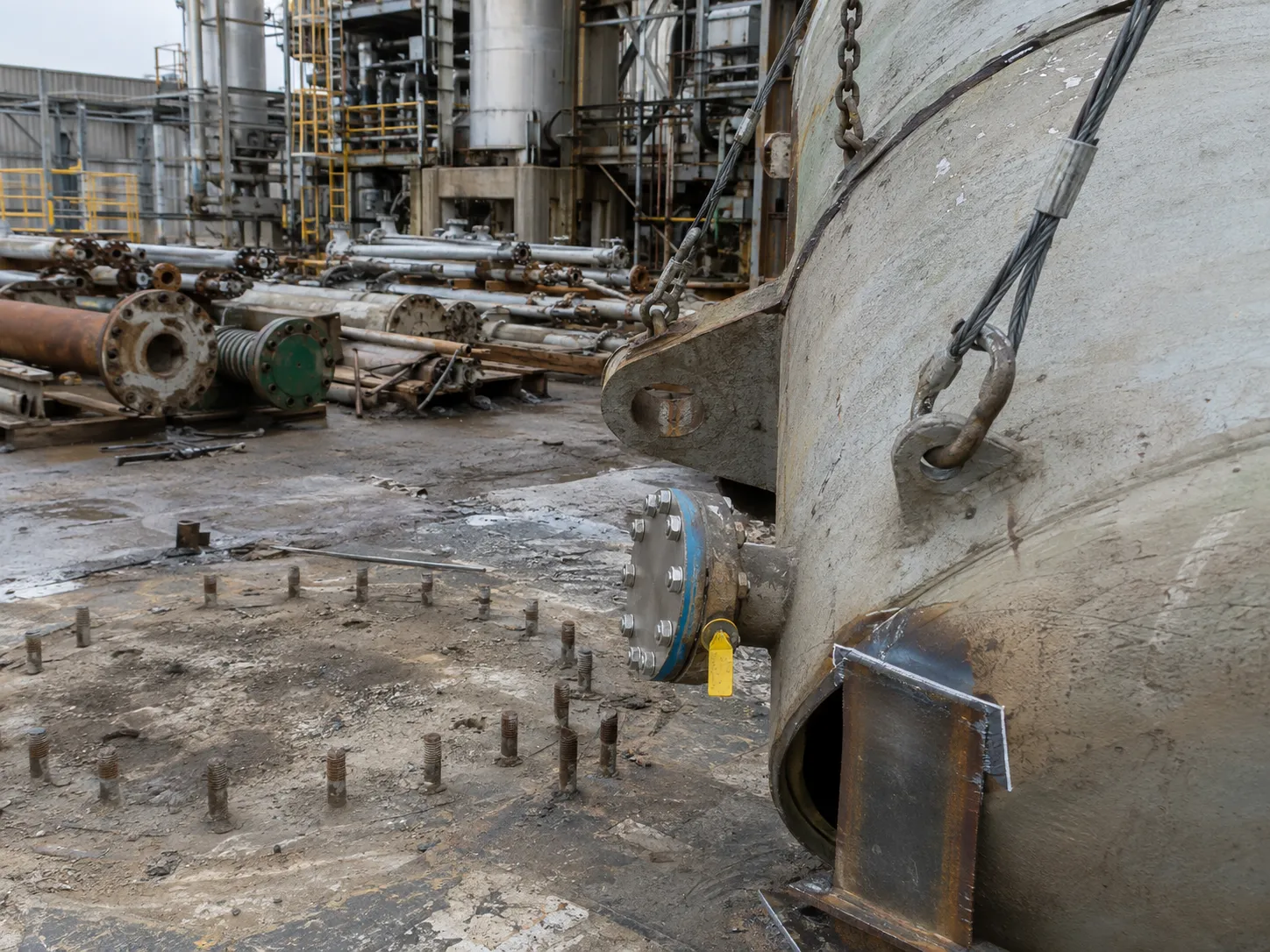 Plant Decommissioning and Dismantling being built and completed on site by Harrowgate Group
