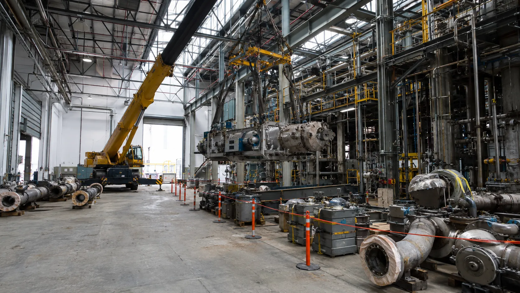 Plant Decommissioning and Dismantling, completed by Harrowgate Group