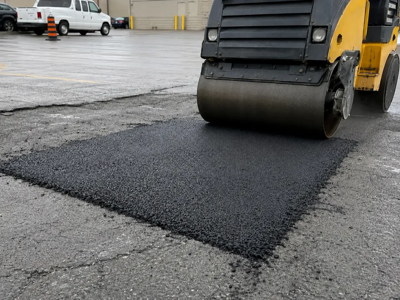 Which pothole repair method fits the condition? by Harrowgate Group