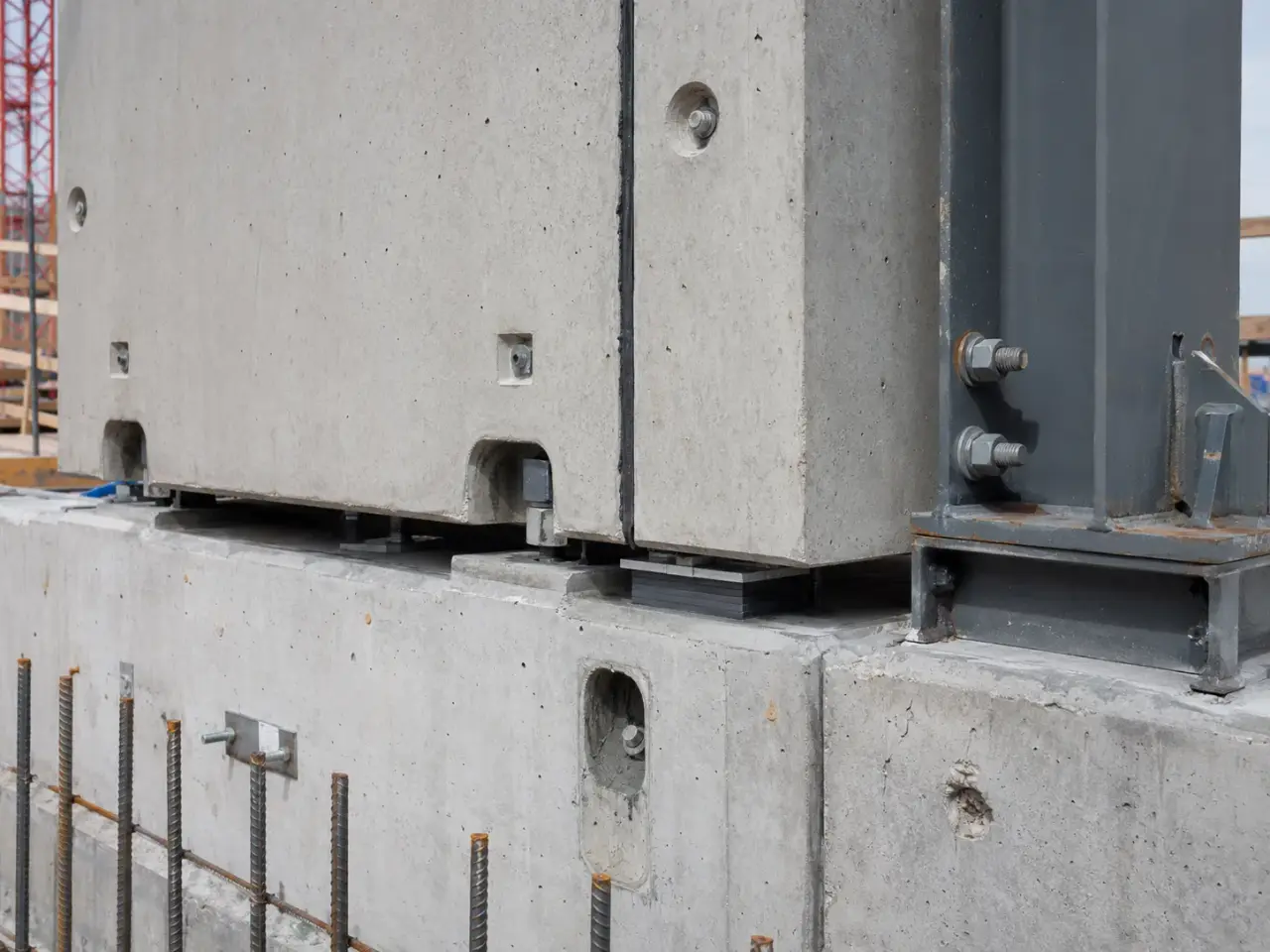 Precast Installation in Oakville being built and completed on site by Harrowgate Group