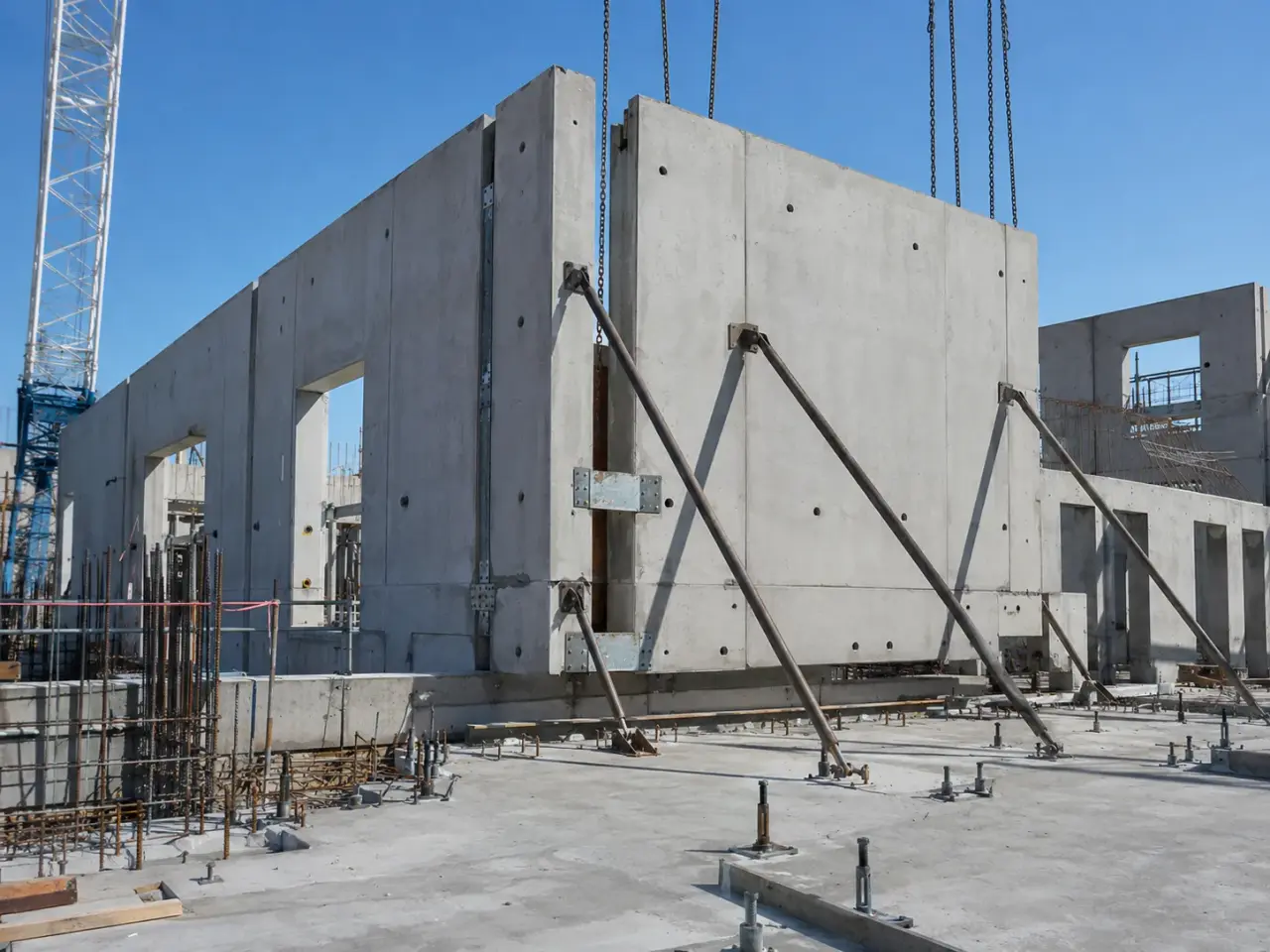 Which precast erection method fits the components and site? by Harrowgate Group
