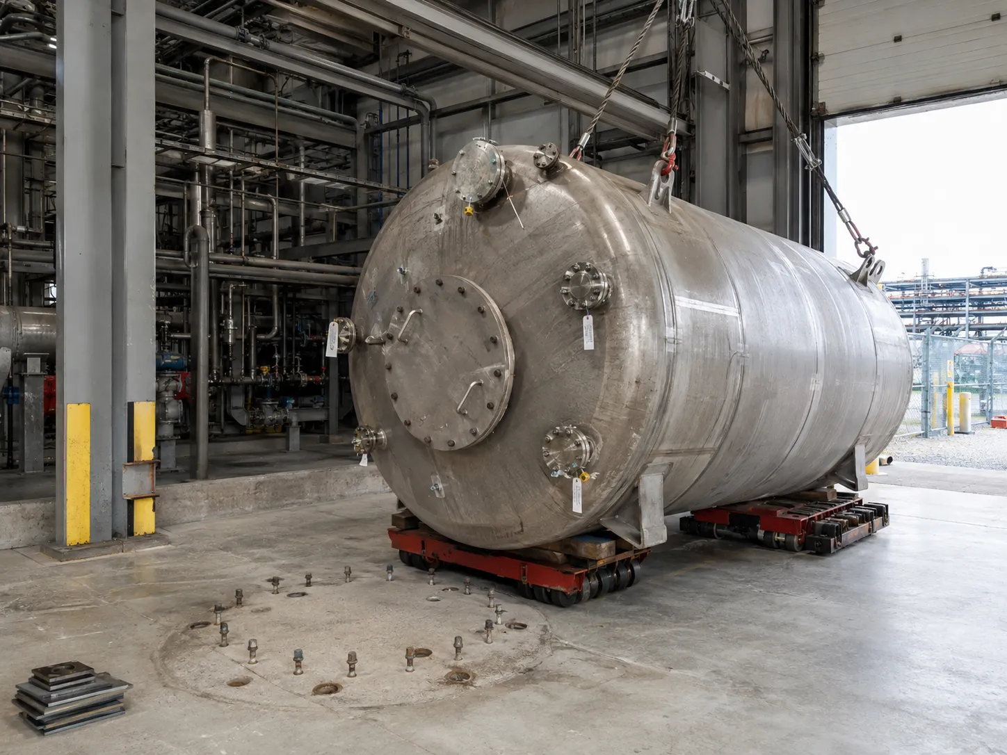 Process Equipment Removal in Aurora being built and completed on site by Harrowgate Group